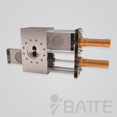 雙板雙工位連續液壓換網